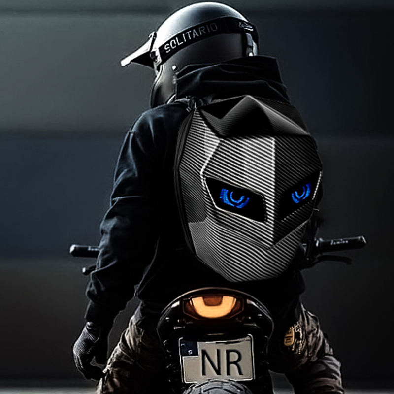 Motorcycle Gear Backpack - NR SPARK мотоциклетный рюкзак со светодиодными