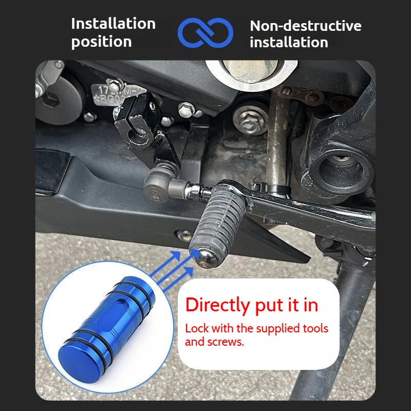 Накладка-удлинитель на педаль  – обзор и цена Motorcycle Gear Lever Extender