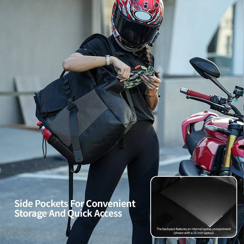 Рюкзак для мотоциклетного шлем – обзор и цена Motorcycle Gear Backpack
